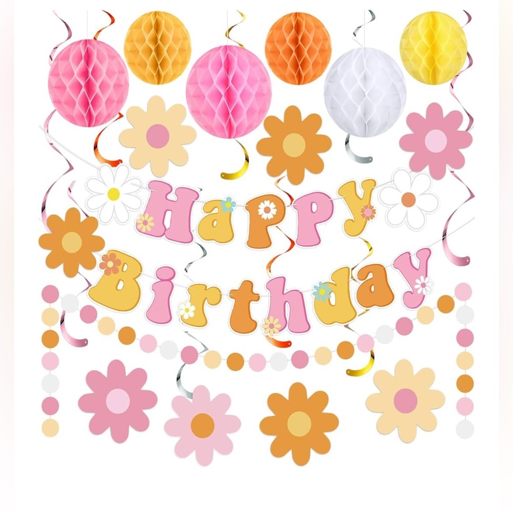 Birthday Party Decoration Set
